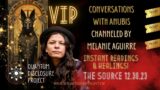 Conversations with Anubis Trance Channeled by Melanie Aguirre at the Source in Albuquerque N.M. 2023