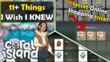 Coral Island 11+ Things I Wish I KNEW – Secret Shopping Feature, ULTIMATE Guide & MORE Tips & Tricks