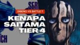 DIBENCI VS BATTLE ??, Kenapa Saitama cuma dapet Tier 4 ?  | Saitama Tier One Punch Man