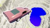 Defying Death: The Ultimate Car Jumping Challenge in BeamNG.drive #830