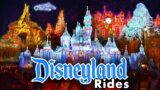 Disneyland Rides at Night – Disney Attractions After Dark [4K POVs]