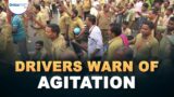 Drivers warn of agitation