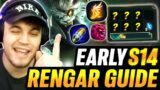 EARLY Season 14 QUICK RENGAR ITEMS & BUILD GUIDE!..| PusiPuu