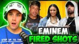 EMINEM DROPPED A NEW DISS?! | Rapper Reacts to Eminem – Doomsday Pt. 2 (First Reaction)