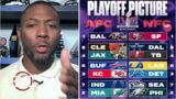 ESPN breaks NFL Playoff Picture: Ravens win Super Bowl? – Chiefs miss playoffs? – Lions win NFC?