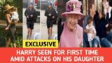 EXCLUSIVE:PRINCE HARRY SEEN FOR FIRST TIME JOGGING AFTER KING CHARLES&DAILY MAIL ATTACK LILIBET NAME