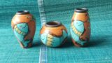 Easy  pot painting idea/home decor/dye pot painting/easy terracotta painting