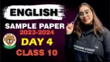 English Sample Paper Challenge | Day 4 | Bhawna Sahni | CBSE | Boards | 2023-24 | Futurismmo Academy