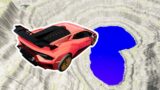 Epic Car Jumps and Brutal Crashes in Leap of Death BeamNG.drive #841