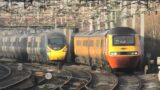 Epic day at Stafford 37409 to the rescue Yellow Banana HST Power Back in Service 6/12/23 (WCML)