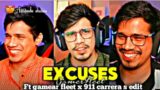 Excuses | ft gamear fleet x 911 carrera s edit | Amazing status | #gamerfleet #ansubist