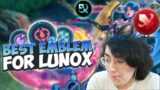 FIGHTER EMBLEM LUNOX IS BROKEN??? | Mobile Legends