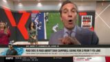 FIRST TAKE| Mad DOG is MAD about Dan Campbell going for 2-Pt: Brad Allen officiating Ravens-Steelers
