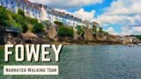 FOWEY, Cornwall | 4K Narrated Walking Tour | Let's Walk 2023
