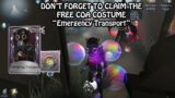 FREE Professor COA costume "Emergency Transport" gameplay – Identity V