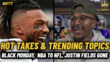 Fantasy Football Hot Takes & Trending Topics: Coaches Fired, NBA to NFL, & Justin Fields | #HTTT