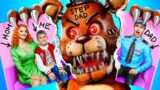 Five Nights At Freddy's! Extreme Hide and Seek with FNaF! My Stepdad – Freddy!