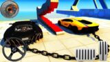 Flying Car Crash Real Stunts Beaming Drive Death Stair Crazy Car Driving Simulator Android Game play