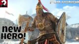 For Honor- New Varangian Guard Viking Hero!! All Feats/ Moveset!!