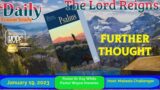 Further Thought | Daily Sabbath School Lesson 3 | Quarter 1 2024