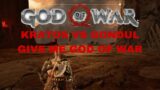 GOD OF WAR 4 Kratos Vs Gondul -GIVE ME GOD OF WAR!!DIFFICULTY