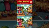 GRASS MONSTER – Find The Differences Quiz Game