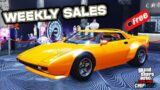 GTA 5 Online WEEKLY SALES & New Podium Car | NEW DLC CAR IS HERE! | Weekly Update | Cavalcade XL NEW