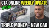 GTA Online WEEKLY UPDATE Today – TRIPLE MONEY, Cavalcade XL, EVENT DISCOUNTS!