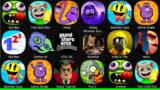 GTA, Stumble Guys, Hello Neighbor 2, Zombie Tsunami,  Monster Garden Friends