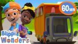 Garbage Truck Driving | Blippi Wonders | Rescue Adventures