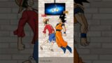 Goku And Luffy’s Potara Fusion (Animation) #shorts #dragonball #onepiece