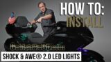 Goldstrike Shock & Awe 2.0 LED Lights Installation for Honda Gold Wing