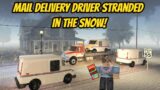 Greenville, Wisc Roblox l Mail Delivery Driver STRANDED SNOW STORM Roleplay