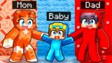 Having a ONE COLOR Family In Minecraft!