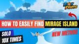 How To Easily Find Mirage Isalnd Solo in Blox Fruits After New Update