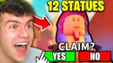 How To FIND ALL 12 STATUE LOCATIONS To UNLOCK THE DESERT EGG In Roblox Adopt Me!