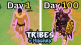 I played 100 days of Tribes of Midgard