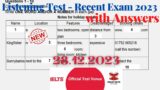 IELTS Listening Actual Test 2023 with Answers | 28.12.2023