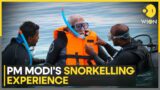 India: PM Modi goes snorkelling in Lakshwadeep, thanks people of the island for their hospitality