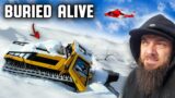 Insane Recovery: Avalanche Buries Two Men Alive in Snowcat!