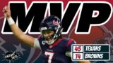Is CJ Stroud the MVP? | Texans BLOW OUT Browns 45 – 14 in rookie QB's playoff debut!