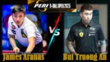 JAMES ARANAS VS BUI TRUONG AN | LAST 16 | PERI 9-BALL OPEN 2023 #billiards #9ball #tournament #pool