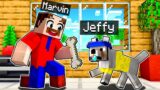 Jeffy Becomes Marvins PET in Minecraft!