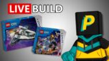 LEGO CITY SPACE BUILD LIVESTREAM Interstellar Spaceship and Space Construction Mech