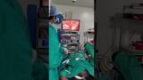 Laparoscopic ovarian cyst removal. 2 liter cystic fluid removed #shorts #surgery