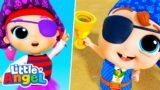 Let's Go On A Pirate Adventure | Fun Sing Along Songs by @LittleAngel Playtime