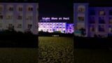 Light show at a hotel in  Puri  #Puri #blueflagbeach #lightandsoundshow #sea #waves #sand #travel