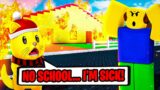 MY STRICT DAD WON'T LET ME SKIP SCHOOL! [Roblox NEED MORE HEAT ALL NEW ENDINGS]