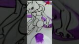 Mewtwo's Sand Art in 30s #shorts #sandart #topart