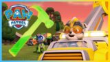 Mighty Pups repair the train tracks and save a Humquatch! | PAW Patrol | Cartoons for Kids